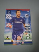 Fabregas Chelsea 2014-15 Champions Panini Panini Panini star card K.P. Teka