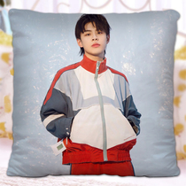 (Send pillow core) Wang Chenyi star surrounding photos pillow double-sided printing custom sofa sleeping pillow gift