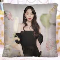 (Send pillow core) Ouyang Nana star surrounding Photo pillow double-sided printing custom sofa cushion sleeping pillow