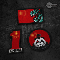 AK27 new version of the chapter Chinas dragon panda embroidery arm chapter magic chapter magic stamp tactical personality plasticarge