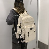 2021 new large-capacity schoolbag female Korean version of high school students junior high school students backpack multi-pocket backpack male tide