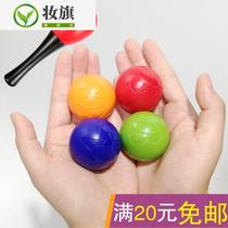 Baby grasping rattle ball newborn exercise grasping sand hammer visual training ball chasing small red ball 01-year-old toy