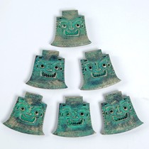 Shandong Museum Wenchuang Yue refrigerator stickers resin ornaments Town Hall treasure souvenir tourism