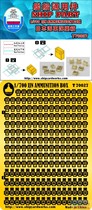 Dock studio T70027 1 700 Etching modification of ammunition boxes for Japanese ships