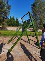 Climbing obstacle ladder outdoor training equipment psychological behavior climbing ladder physical training equipment