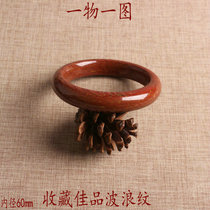 One thing and one picture Sibin stone authentic Shandong natural rich red stone stone wave pattern bracelet red needle stone bracelet 56