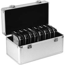 Hard disk protection box Storage box Safety box 14 storage box Safety lock multi-purpose storage classification Storage protection box