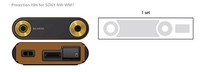 SONY NW-WM1A Z gold brick black brick top protective film Dignis