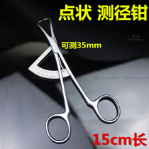 Orthopedic instruments dental materials bone bone diameter measuring forceps thickness viewing dental measuring forceps detection calipers