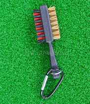 Golf double - sided brush golf club brush golf brush golf bronze - wool double - sided brush manufacturer