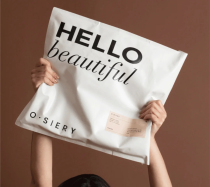 Express Bag Custom Blank Packed Clothes Shoes Food Nice Personality High Quality White Powder Color Vandalism Gift Bag