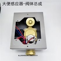 Adapted Hengjie 5132HMV12032ACDC large urinal squat toilet with solenoid valve diaphragm leather cushion battery case