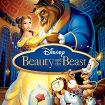 Cantonese animation Beauty and the Beast single-disc DVD
