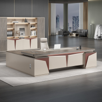 Boss Table Presidents Table Chairs Combination Brief Modern Single Large Class Bench Desk Manager Table Room Furniture