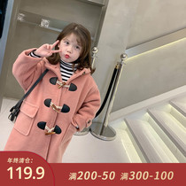 Foam home Custom childrens clothing 2021 new children foreign air winter jacket baby What about the girl Han version of winter clothing