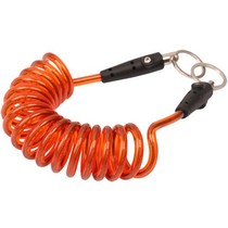 Electric wrench protection rope spring steel wire anti-fall anti-tension protective rope Protection Chain Safety anti-fall wire rope