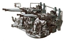 1 700 Bofors 40mm (quadruple) 8 seats with etching sheet