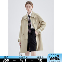 (88 Discount Limited) aircraft Buckle Wind Clothing Womens Spring Money Loose Yinglun Wind Small Jacket Ins Tide