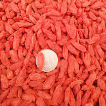Ningxia wild small particles of wolfberry authentic Zhongning Chinese wolfberry 500g large green fruit edible water Tea