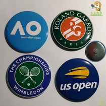 Tennis Four Grand Slam stars refrigerator stickers Australian Open French Open Wimbledon US Open commemorates corkscrew fans around