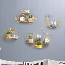 Ins creative nordic style home wall decoration living room bedroom room layout dining room decoration rack