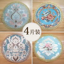  European-style household restaurant hotel office coaster Western-style table plate protective pad heat insulation high-end luxury round placemat