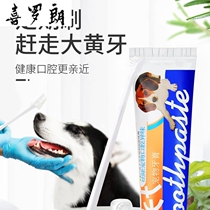 Pet supplies dog toothbrush toothpaste set Teddy cat golden retriever special anti-halitosis artifact finger cover edible