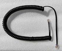 Limited special price one long and one short high quality telephone curve landline receiver line 4P4C
