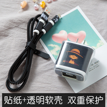 realme true me GT GTNEO 2 2T master one plus 9R 9RT data line protective sheath 65W charger shell