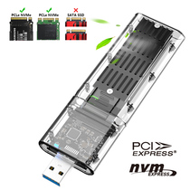 pcie m 2 nvme protocol NGFF mobile hard disk box to USB3 0 solid state ssd conversion reader