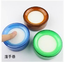 Wet hand device Fuqiang brand round flower type wet hand device 5 yuan a good helper for bank financial counting money package