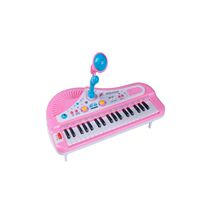 Childrens 37-key electronic organ with microphone and microphone key early education small piano multi-functional educational musical instrument