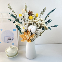 Nordic ins dried flowers real bouquets natural air dried eucalyptus leaves living room desktop flowers light luxury home decoration ornaments