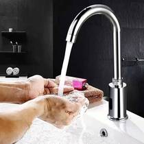 Induction faucet automatic smart faucet single cold and hot induction faucet household induction hand wash
