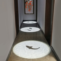 Aisle light porch light modern simple projection fish creative home led ceiling spotlight Corridor light embedded