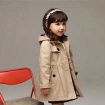 Girl Princess windbreaker 2021 new childrens female autumn style spring and autumn girl explosive autumn coat autumn coat