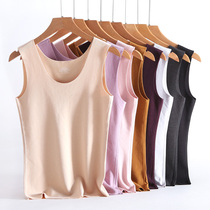 Duvet Without Mark Cotton Warm Vest Woman Thickening gush tight fit waistcoat Fever Underwear Beating Bottom Blouses Winter