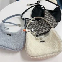 somi home Korea Direct Mail 13month plush fleece armpit shoulder bag autumn and winter New ins