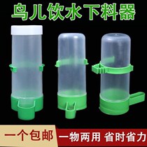 Bird drinking fountain Bird automatic feeder bird drinking cup plastic bird food box Birdcage water cup drinking bird drinking water