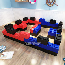 Mecha Masters venue scene layout epp foam building blocks intelligent robot battle fence teaching props