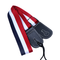  Ukulele strap Small guitar shoulder strap Ethnic style color ukulele ukulele oblique strap