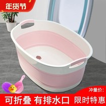 Cat bath tub Anti-run dog pet tub Bath tub artifact Small dog wash cat basin Foldable special basin
