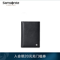 Samsonite card Bag Mens passport holder protective cover multi-card ID bag drivers license passport bag New