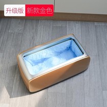 2022 new shoe cover machine for home entry door automatic upscale heat-shrink film for shoe cover machine commercial net red electric