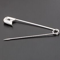 50 old-fashioned simple large size pins thickened large small size childrens safety paper clip clothes fixed
