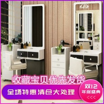 ? Makeup mirror haircut mirror table hairdressing mobile creative back conjoined barber shop wall ironing area simple