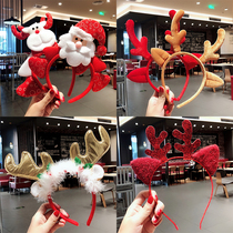 New Years New Year Hair Accessories Deer Corner Hair Stirrup Photo Head Decoration Fairy Gas Adults South Korea Son Temperament Props Elk Ornaments
