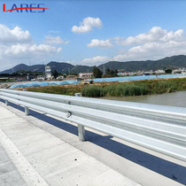 Highway waveform guardrail board rural road galvanized corrugated anti-collision double-wave traffic safety protection board manufacturer