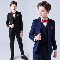 Flower girl dress boy suit suit spring and autumn Korean version of childrens British suit