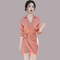 2022 young mature womens new dress small man temperament spring light luxury high-end early spring wear sense of luxury